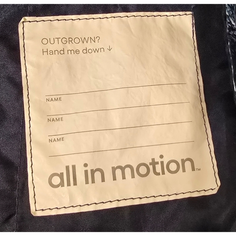 All in Motion Lightweight Zip-up Jacket size 6/7 - Picture 8 of 8